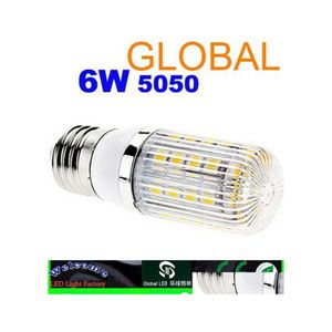 2016 Ampoules LED Cool White Corn Bb 5050 Smd 36 Lumière 6W Er E27 G9 E14 Réel Haute Puissance Maison Lampe 85V265V Drop Delivery Lights Éclairage Bbs Dh5Ls