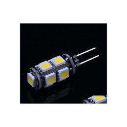 2016 Bombillas Led G4 Luz de lectura para el hogar 3500K 9 Smd 5050 Blanco cálido Lámpara Bb fresca Dc 12V Luces de entrega de caída Iluminación Bbs Dh0Nu