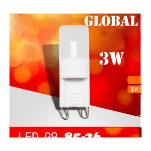 2016 Ampoules LED G9 Lustre en cristal Lampe Dimmable 3W Perles de lumière Pardew Céramique BB 85265V 110V 220V Drop Livraison Lumières Éclairage Bbs Dha5K