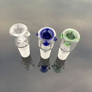 Nouvelles pièces de bol en verre de 14mm 18mm pour bangs avec écran en nid d'abeille bols en verre à joint mâle femelle rond pour plates-formes pétrolières bangs en verre