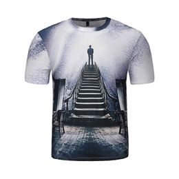 2016 Nieuwe 3D-shirts Tshirts 3D Gedrukt Mens Korte Mouwen T-shirt Snel Droog Lichaam Bouwsporten Gratis verzending