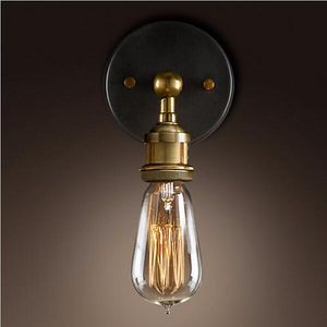 Vintage LED -wandlamp Industrial E27 Wall Siconces Edison Lamphouder Vanity Lights for Living Room Slaapkamer REASTAIRANT Coffee Bar