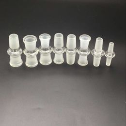 Adaptateur pour bang en verre 14 mm à 18 mm mâle et femelle 18 pièces jointes Accessoires pour fumeurs