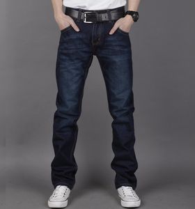 2016 nouveauté hommes marque Jeans mâle décontracté droit Denim hommes mode Jeans Slim denim ensemble marques Jeans Biker