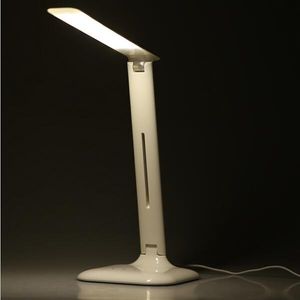 Lampe de table à LED Lampe de lecture réglable à 5 niveaux 4w 3 modes d'éclairage tactiles lampes de table rotatives éclairage à led Éclairage intérieur