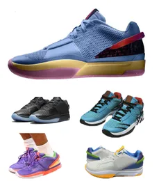 chaussure de basket Ja 1 Day 1 Ja Morant première signature Sneakers Hommes Femmes Garçons Girs à vendre Grinch Dark Grey Pure Platinum Bright Mango yakuda Training Sneaker walking