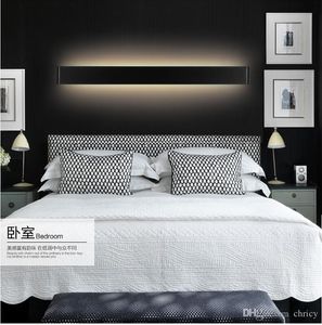 41cm led appliques murales 14w aluminium led appliques murales lampes de chevet ac85265v moderne minimaliste lampara de pared éclairage intérieur