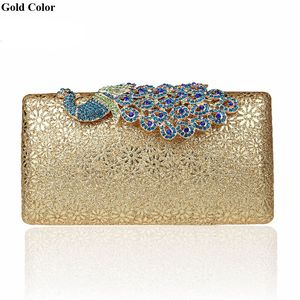 Nieuwe Mode Handtassen Hoge Kwaliteit Dame Avond Clutch Bag Phoenix Patroon Bruids Matching Tas Banket Party Prom Handtas