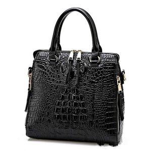 2016 Nieuwe Mode Vrouwen Lash Package PU Lederen Tassen Krokodil Patroon Handtas Schouder Crossbody Bag Clutch Bag Gratis Verzending