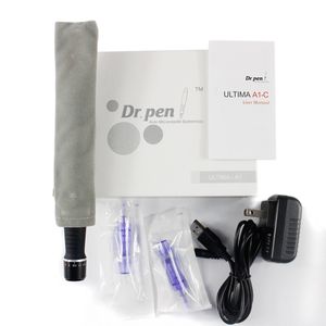 Dr Pen A1-C D Auto Microneedle Systeem Verstelbare naaldlengtes 0.25mm-3.0mm 5 Snelheid Elektrische Dermapen Stamp