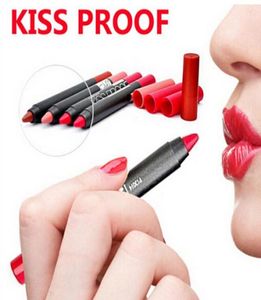 2016 Nouveau maquillage MN Coupe antiadhésive Not Fade Crayonstyle Lip Pen Kissoproofroproof Bato