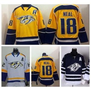 2016 NIEUW, Nashville Predators Hockey Goedkope #18 James Jersey Home Yellow Road Wit Heren S Ed Neal Jerseys 2560 8805