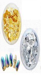 2016 nouveau Supernova bricolage 3D décorations d'art d'ongle feuille d'argent d'or pour la décoration d'ongle acrylique de Gel UV 1 pc2137144