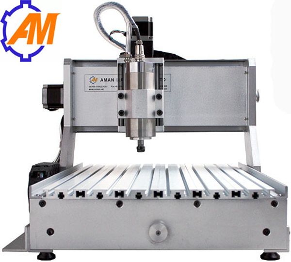El más nuevo producto en oferta AMAN 3040 800W cnc maquina enrutadora para carpintería, 3040 800W mini enrutador cnc de publicidad 3d barato