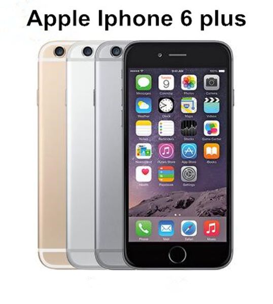Téléphone débloqué d'origine Apple iPhone 6 Plus 5,5 pouces 16 Go 64 Go Dual Core 4G LTE smartphone remis à neuf