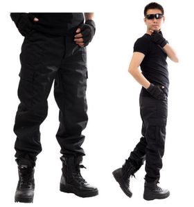 2016 Extérieur hommes Salopette bermudas noirs entraînement en plein air Pantalon tactique militaire armée pantalon commando pantalon cargo Free Ship