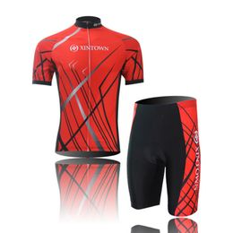 2016 Rays Red Xintown Sportwear Jerseys Ciclismo de manga corta Ciclismo Ciclismo Bicicleta de bicicleta o camiseta de ciclismo