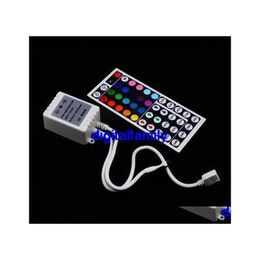 2016 RGB -controllers 44 Key IR Remote Controller Wireless voor SMD LED -lichtstrips Drop leveringslichten Verlichting Accessoires Dhyua