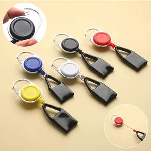 Sticker lichtere riem veilige stash clip intrekbare sleutelhanger houder cover roken accessoires feestje gunst gg0301a