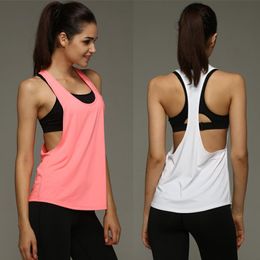 2016 zomer sexy vrouwen tank tops snel droge losse fitness mouwloze vest singlet voor t-shirt