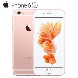 Refurbished Original Unlocked iPhone 6S Ondersteuning Vingerafdruk Mobiele Telefoon 4G LTE 4,7 inches IOS 2GB RAM 16GB / 64 GB / 128 GB ROM 12MP 2160P