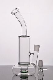 2020 épais Tornado verre Unique bécher Bong recycleur bouée Base Dab plate-forme Cyclone Percs recycleur tuyau d'eau avec Joint de 18mm