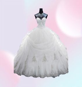 2017 16 Jaar Jurk Baljurken Debutante Quinceanera Jurken Kant Applicaties Organza Goud Kralen Lovertjes Maskerade Toga Custom M1510013