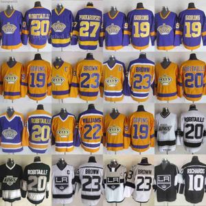 Saison 2017-2018 Los''angeles''kings 33 Tomas Sholl 27 Alec Martinez 23 Dustin Brown 19 Alex Lafallo 20 Robitaille 10 Michael Amadio Jersey 6004