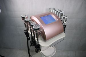 6 en 1 40K cavitation ultrasonique amincissant la machine lipo laser perte de poids radiofréquence peau serrant l'équipement de beauté 5 têtes