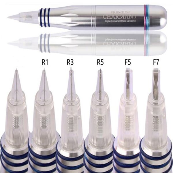 Aiguille de tatouage jetable CHARMANT 1 maquillage Permanent Microneedle embouts de vis électriques blanchiment des sourcils lèvres santé beauté