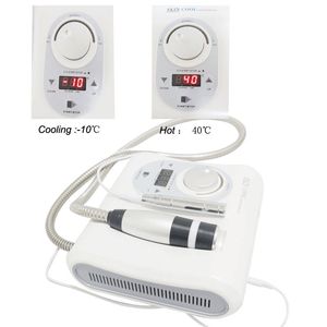 Draagbare 2 in 1 Cryo Naald Vrije Electroporatie Mesotherapie Koude Hamer Cool Facial Anti Aging Skin Care Beauty Machine