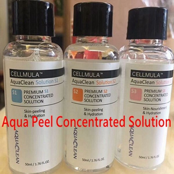 Microdermabrasion Aqua Peeling Solution 50 ml por botella Suero facial Hydra Dermabrasion para piel normal Entrega gratuita de DHL