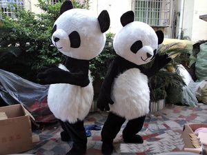 2017 Прямая продажа с фабрики, костюм талисмана медведя панды, нарядное платье, костюм для взрослых, праздничное платье