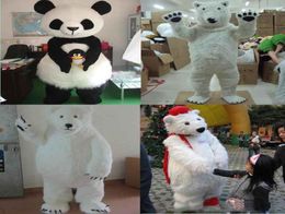 2017 Facture Making Polar Bear Mascot Costume Adult Taille Animal Thème Animal Mastre Masotte Mascota Tapisse