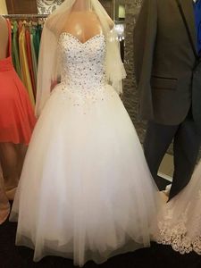 2017 vestido de bola de cristal de moda vestidos de quinceañera con lentejuelas rebordear tul de talla grande dulce 16 vestidos Vestido de debutante vestidos BQ33