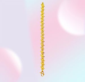 Bracelet des femmes de mode 2017 24k bracelets plaqués bracelets géométriques