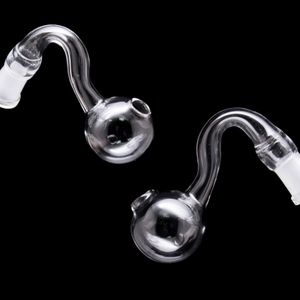 Pipes pour fumer 2019 Grand brûleur à mazout en verre coloré pas cher 10mm 14mm 18mm Femelle Mâle épais tuyaux de brûleur à mazout en verre pyrex pour pipe à eau bong