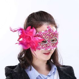 2017 Hallowmas Venetiaanse oogmasker Mode Vrouwen Sexy Masker Maskerade Pasen Catwalk Dance Party Vakantie Masker