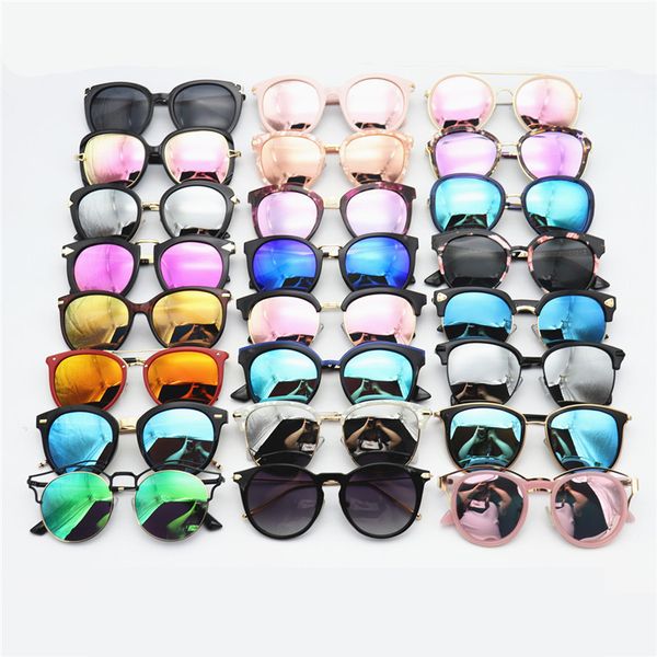 Lunettes de soleil polarisées multicolores pour femmes dames à la mode coloré Vintage mode lunettes de soleil lunettes de randonnée en gros été