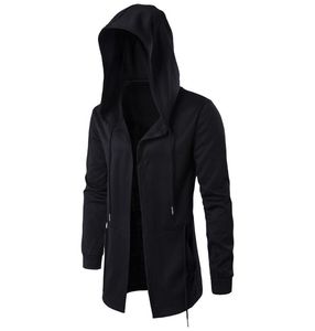 2017 Hooded sweatshirts met zwarte hoodies modejack lange mouwen lange mouwen mantel man's jassen outswear #xd042515140