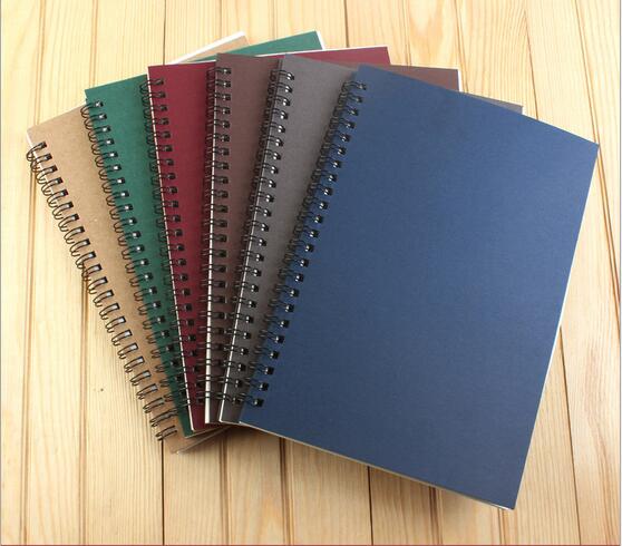 school spiral notebook Erasable Reusable Wirebound Notebook Diary book A5 paper Subject College Ruled custom logo (7)