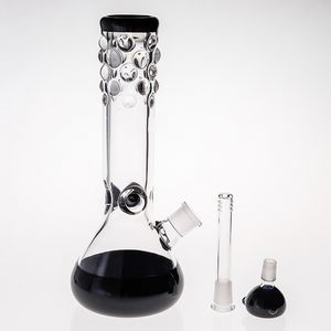 27 cm hoge waterpijp met downstem schaal 14.4mm / 18.8mm gewricht glas waterpijpen Twee functie Percolator Hookahs Roken