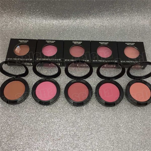 Palette de maquillage Sheertone Blush poudre bronzante mate longue durée facile à porter fard à joues naturel 6g