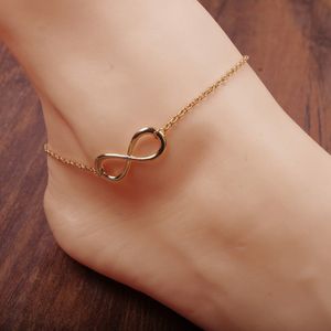 Hotsale Anklets Chain Bells Summer Beach Style Chain Foot Double Zipper Anklet 92S5 Women Silver armband op een been diamant sieraden nooit outdate mode-accessoires