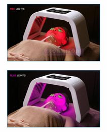 2017 Corée 4 couleurs LED luminothérapie pdt anti vieillissement salon équipement facial fda led luminothérapie led pdt biolight thérapie1593945