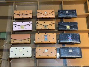 Carteras Titulares Moda de Corea Cartera larga estampada para hombres y mujeres Cartera de gran capacidad