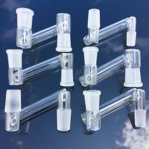 Adaptateur en verre pour accessoires pour fumeurs en forme de N comprenant 10 adaptateurs pour bangs de 14,5 mm et 18,8 mm DP01-10