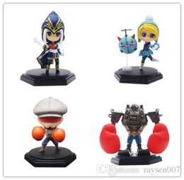 2017 NIEUWE 10 Styles League of Legends Action Figure Toys Cute Action Figures Game Anime Model Collection Toys Garage Kit met Box G6169217