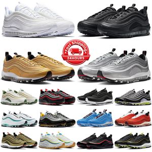 air max 97 Sneaker Chaussures De Course Pour Hommes Femmes Être Véritable Fierté Noir Speckle Lever Du Soleil Coucher De Soleil Hommes Formateur Sport