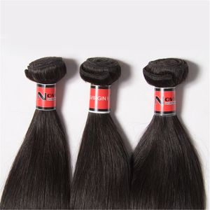 2017 Nieuwe Collectie Braziliaanse Virgin Hair Silky Straight 100% Menselijk Haar Weave Bundels Onverwerkte Peruaanse Remy Golvend Hair Extensions 3pcs Lot